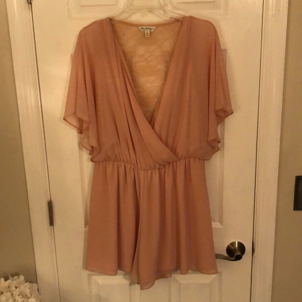 Pink romper
